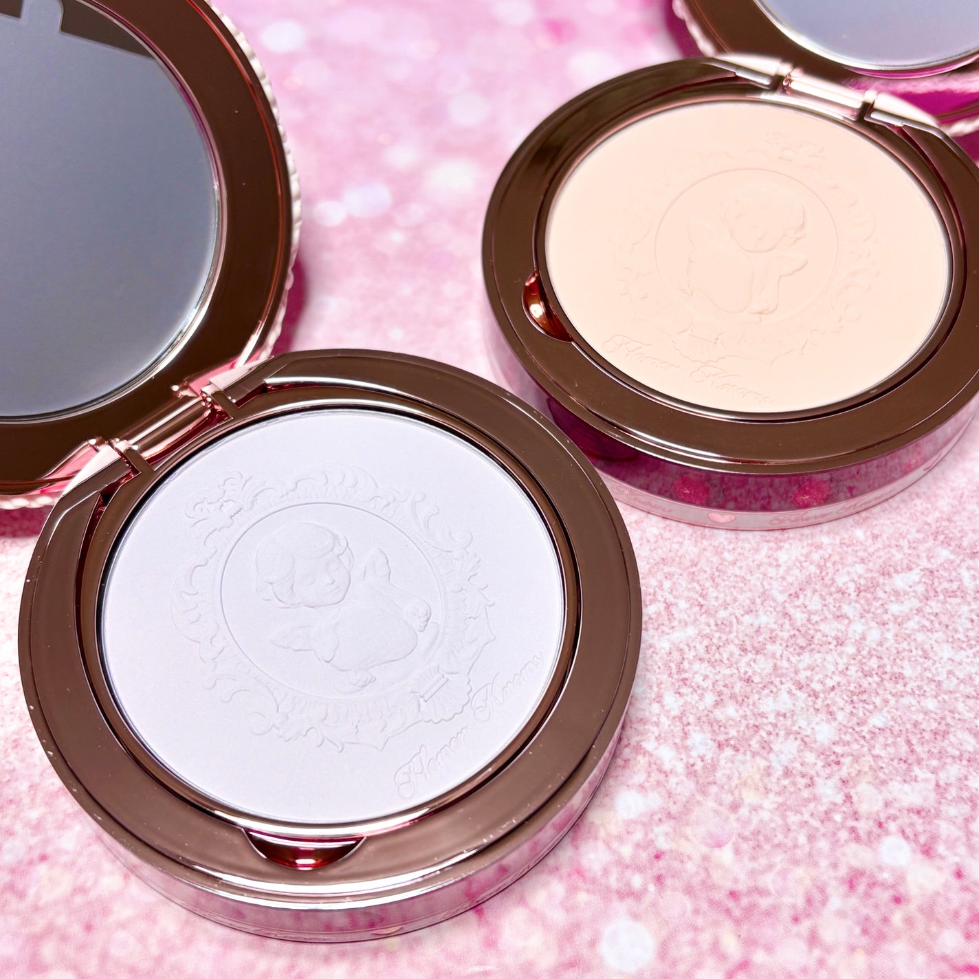 ストロベリーキューピッドコレクション プレストパウダー/FlowerKnows/プレストパウダーを使ったクチコミ(2枚目)