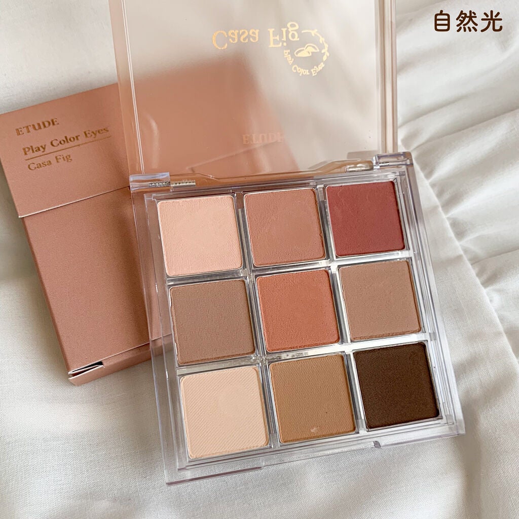 プレイカラーアイズ カサフィグ/ETUDE/アイシャドウパレットを使ったクチコミ(3枚目)