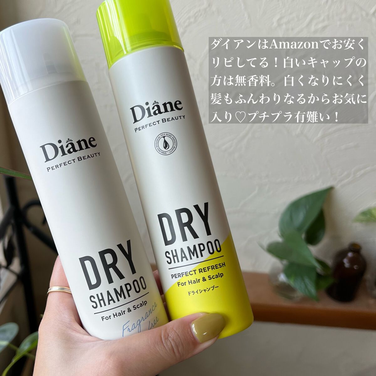 パーフェクトビューティー ドライシャンプー 無香料/ダイアン/ドライシャンプーを使ったクチコミ（2枚目）