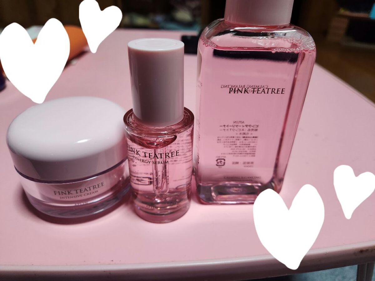 ピンクティーツリークリーム/APLIN/フェイスクリームを使ったクチコミ（1枚目）