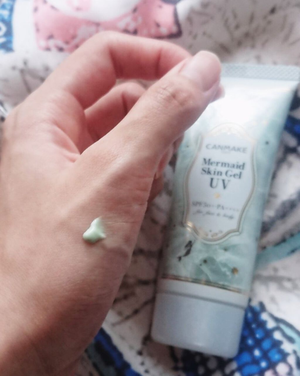 マーメイドスキンジェルUV/キャンメイク/日焼け止めジェルを使ったクチコミ（2枚目）