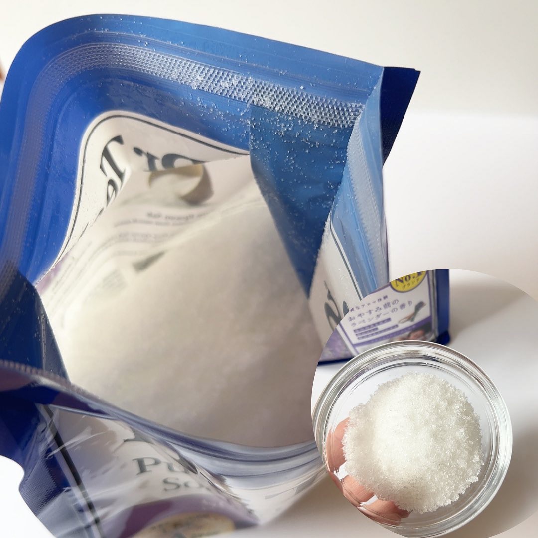 薬用入浴剤 ティールズ EP ソルト ラベンダーの香り/ティールズ/無機塩系入浴剤を使ったクチコミ（2枚目）