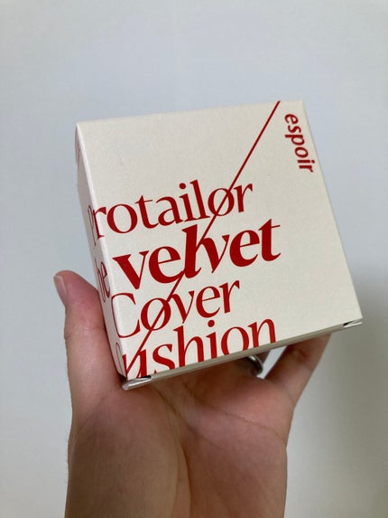 プロテーラービーベルベットカバークッション/espoir/クッションファンデーションを使ったクチコミ(1枚目)