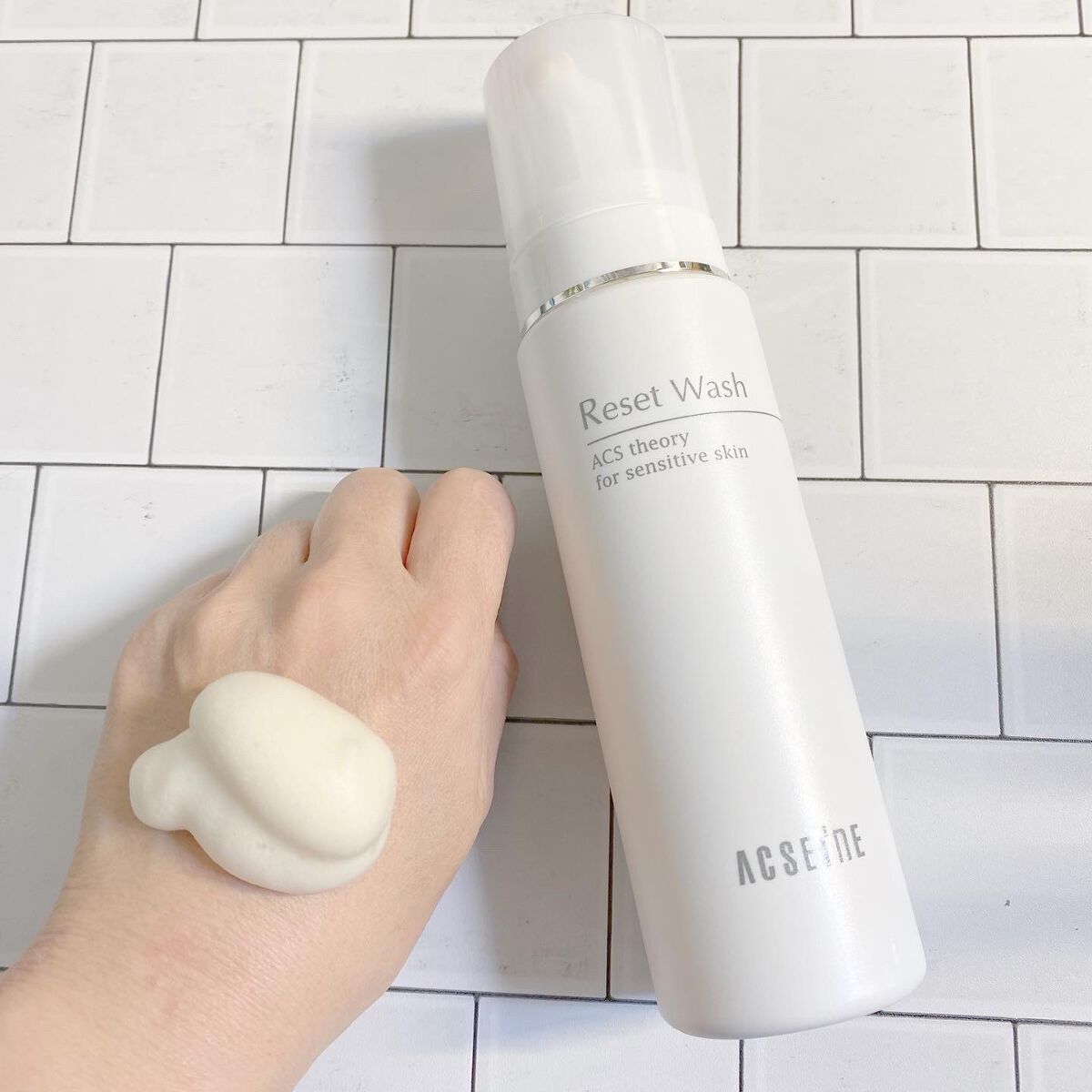 リセット ウォッシュ/ACSEINE/泡洗顔を使ったクチコミ（2枚目）