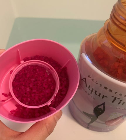 Ayur Time(アーユルタイム) カモミール&クラリセージの香り 720g/アーユルタイム/無機塩系入浴剤を使ったクチコミ(2枚目)