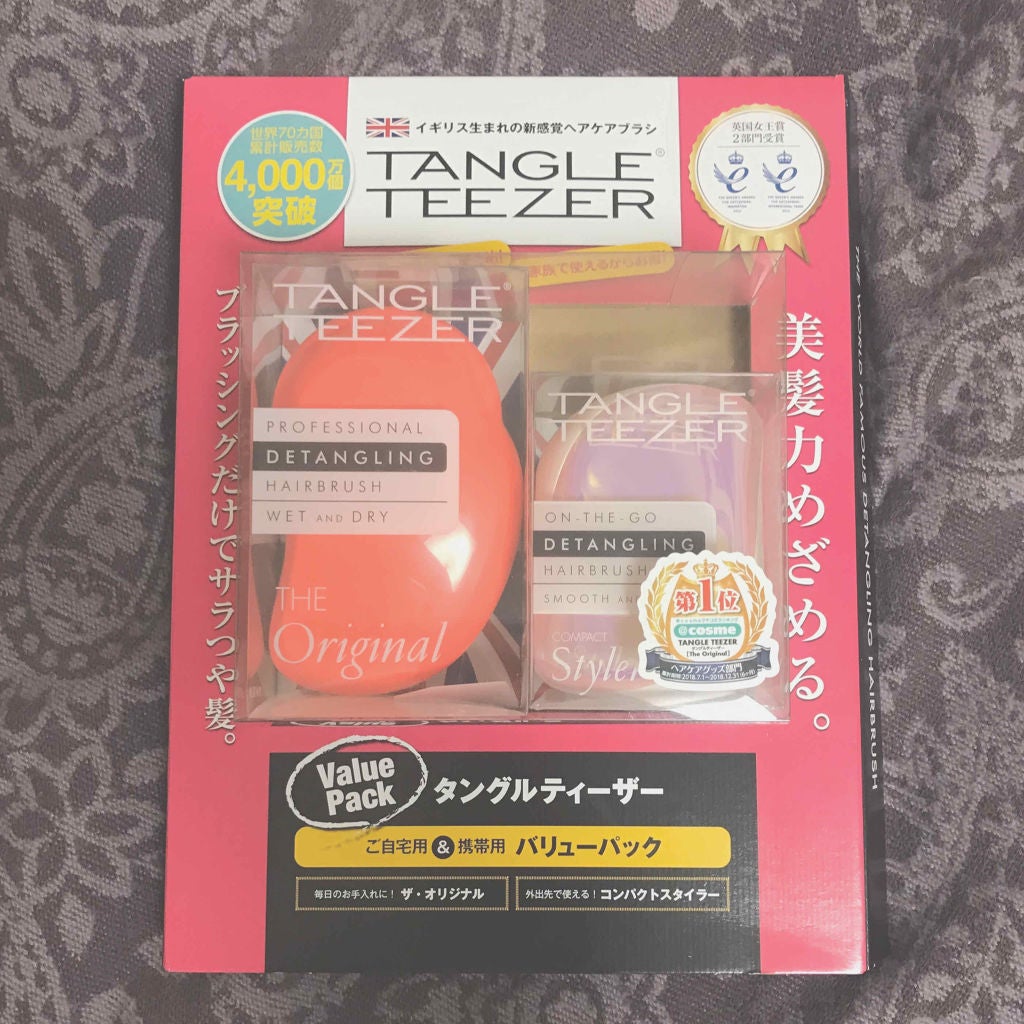 ザ・オリジナル ノーマル/TANGLE TEEZER/ヘアブラシを使ったクチコミ(2枚目)