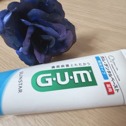 デンタルペースト 爽快タイプ/GUM/歯磨き粉を使ったクチコミ(1枚目)