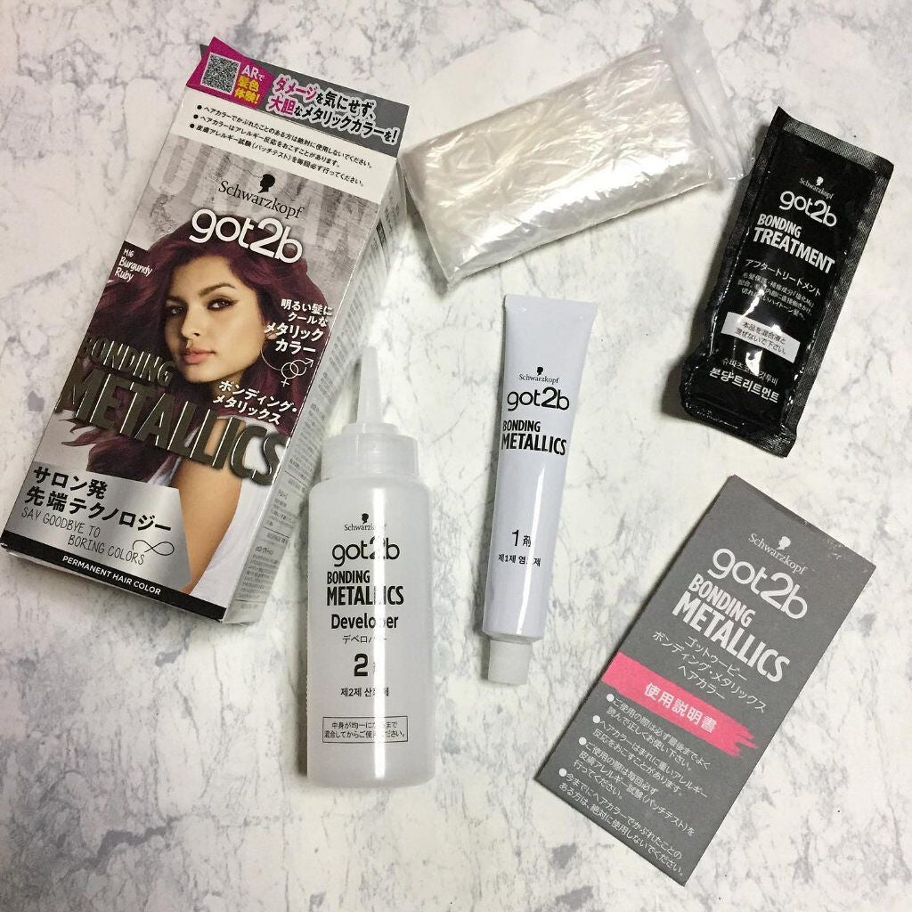 ボンディング・ブリーチ/got2b/ブリーチ剤を使ったクチコミ(3枚目)