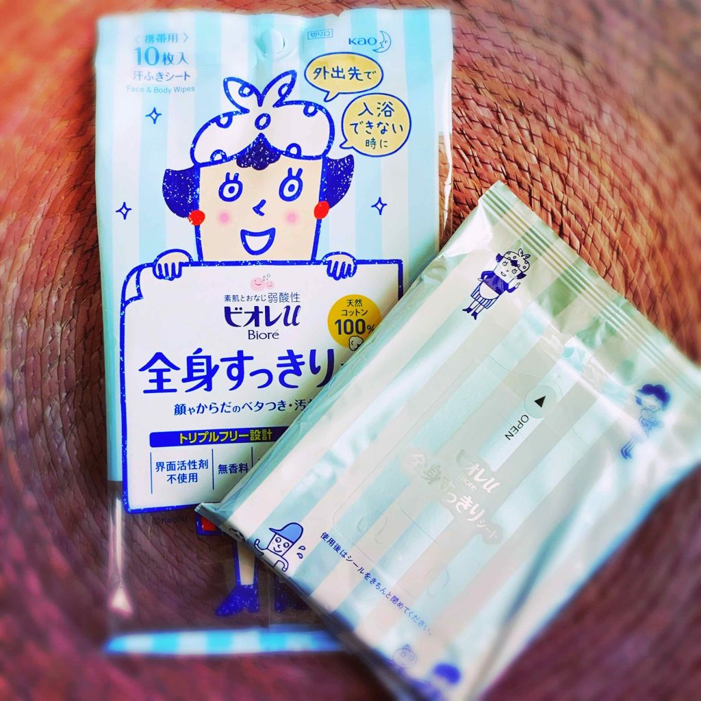 全身すっきりシート/ビオレu/ボディシートを使ったクチコミ(1枚目)