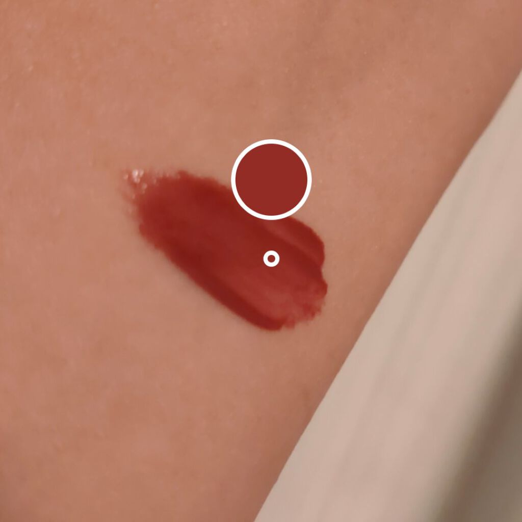 ジューシーラスティングティント/rom&nd/リップティントを使ったクチコミ（3枚目）