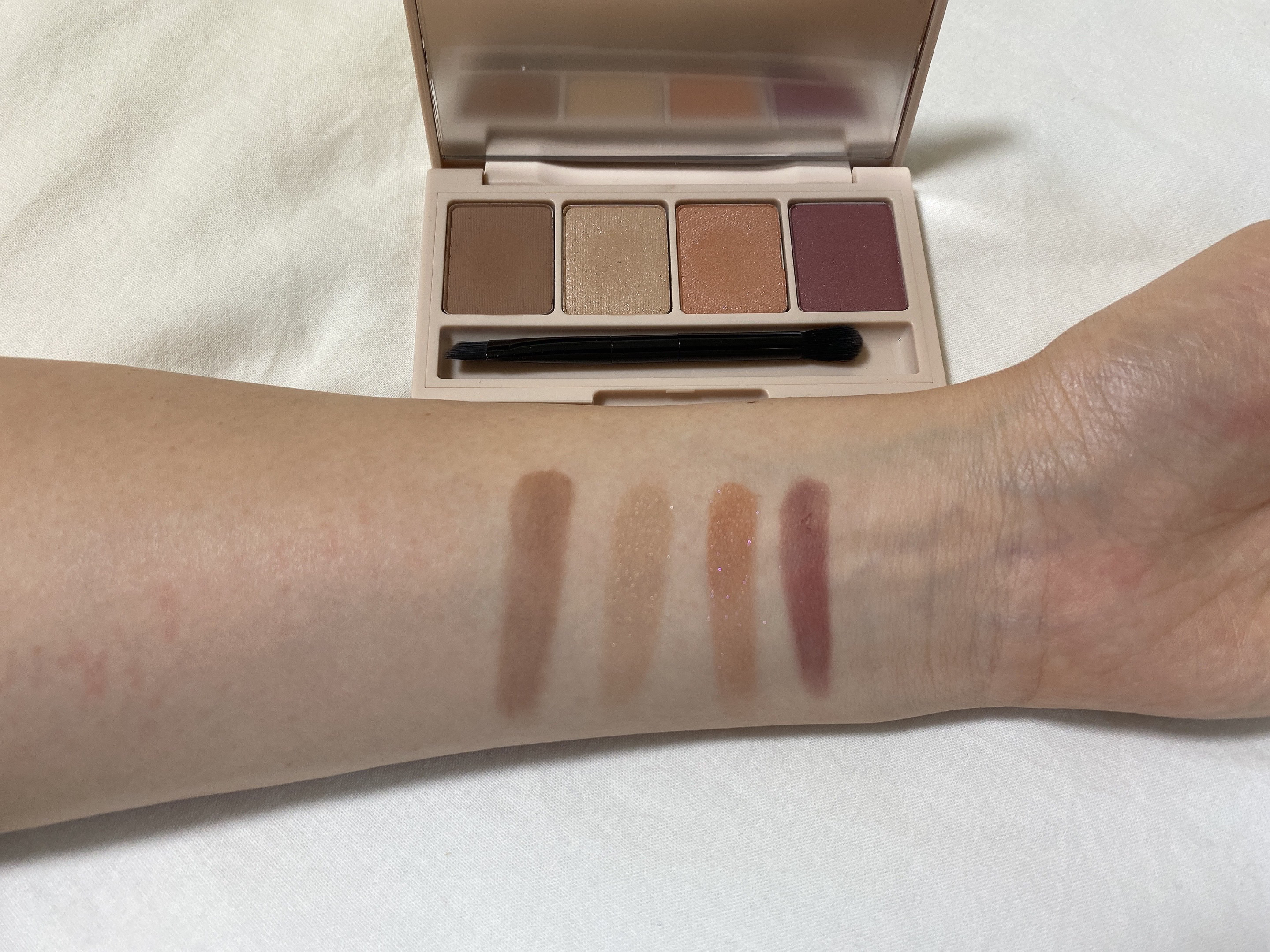 足しパレ 05 抜け感アイブロウ/Fujiko/アイシャドウパレットを使ったクチコミ（3枚目）