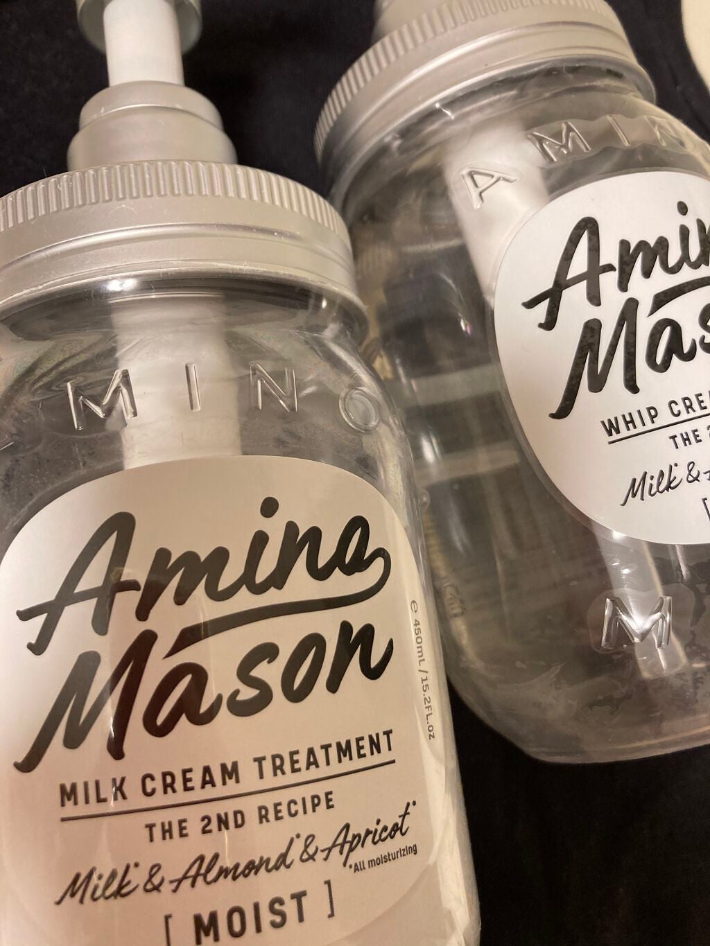 アミノメイソン ディープモイスト ホイップクリーム シャンプー/ミルククリーム ヘアトリートメント/アミノメイソン/市販シャンプーを使ったクチコミ(1枚目)