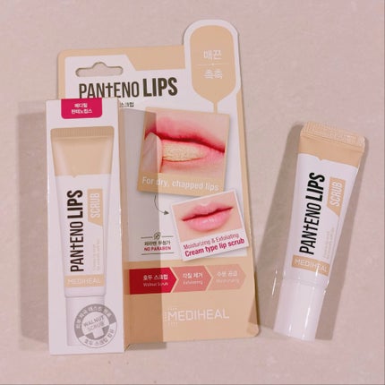 PANTENO LIPS SCRUB/MEDIHEAL/リップスクラブを使ったクチコミ(1枚目)