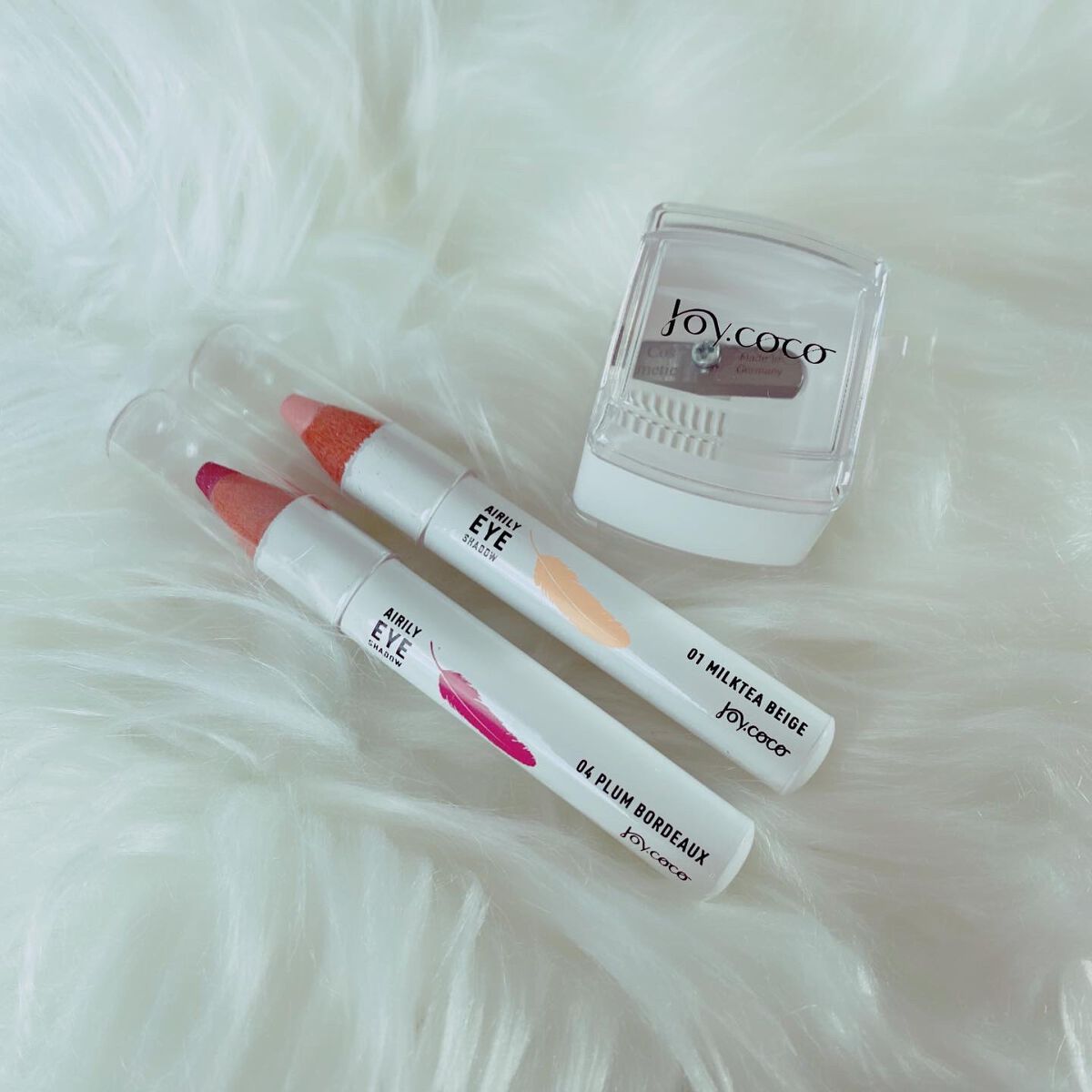 ジョイココ エアリーアイシャドウ/Joy.coco(ジョイココ)/単色アイシャドウを使ったクチコミ(1枚目)