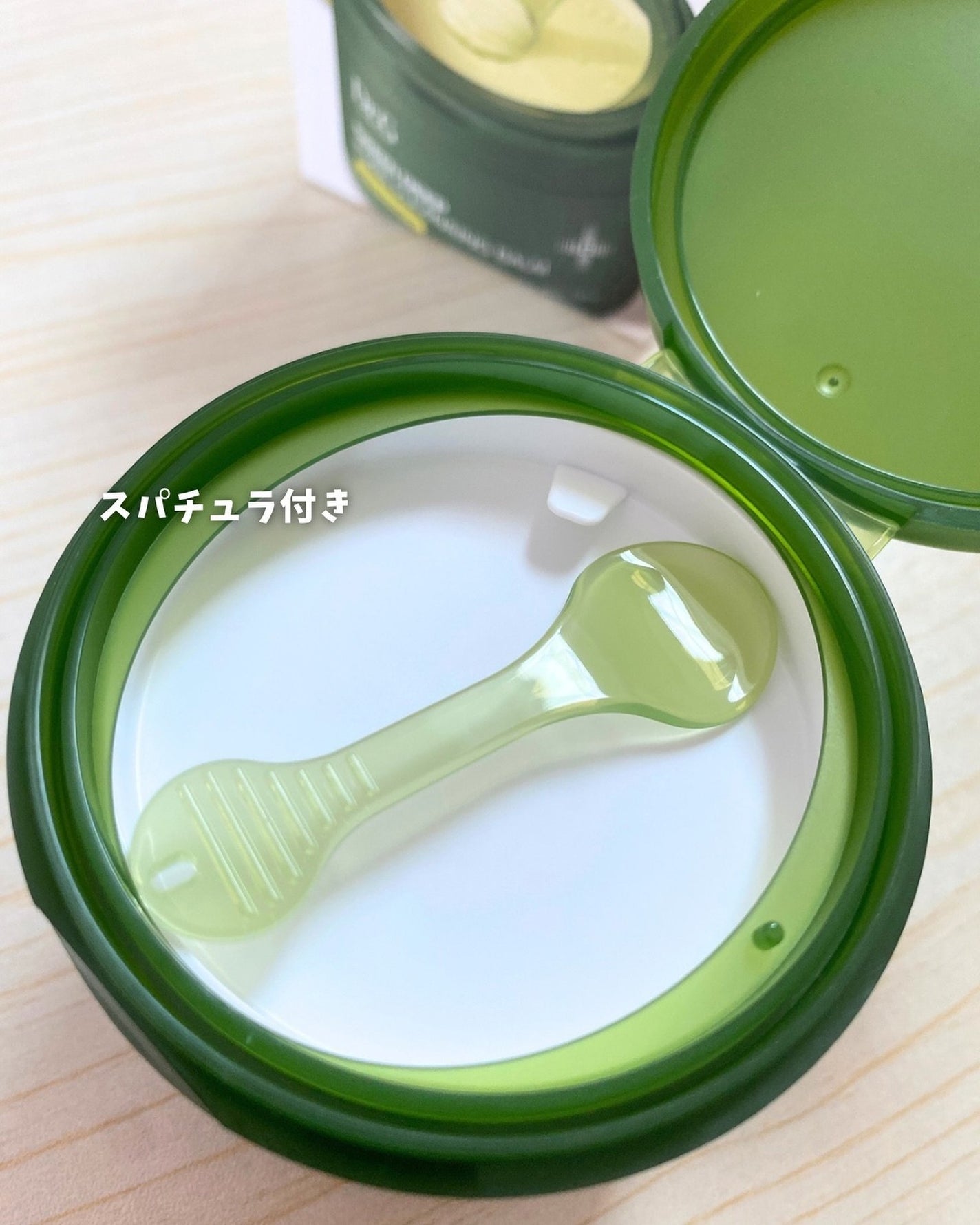 グリーンディープポアクレンジングバーム/Dr.G/クレンジングバームを使ったクチコミ(4枚目)