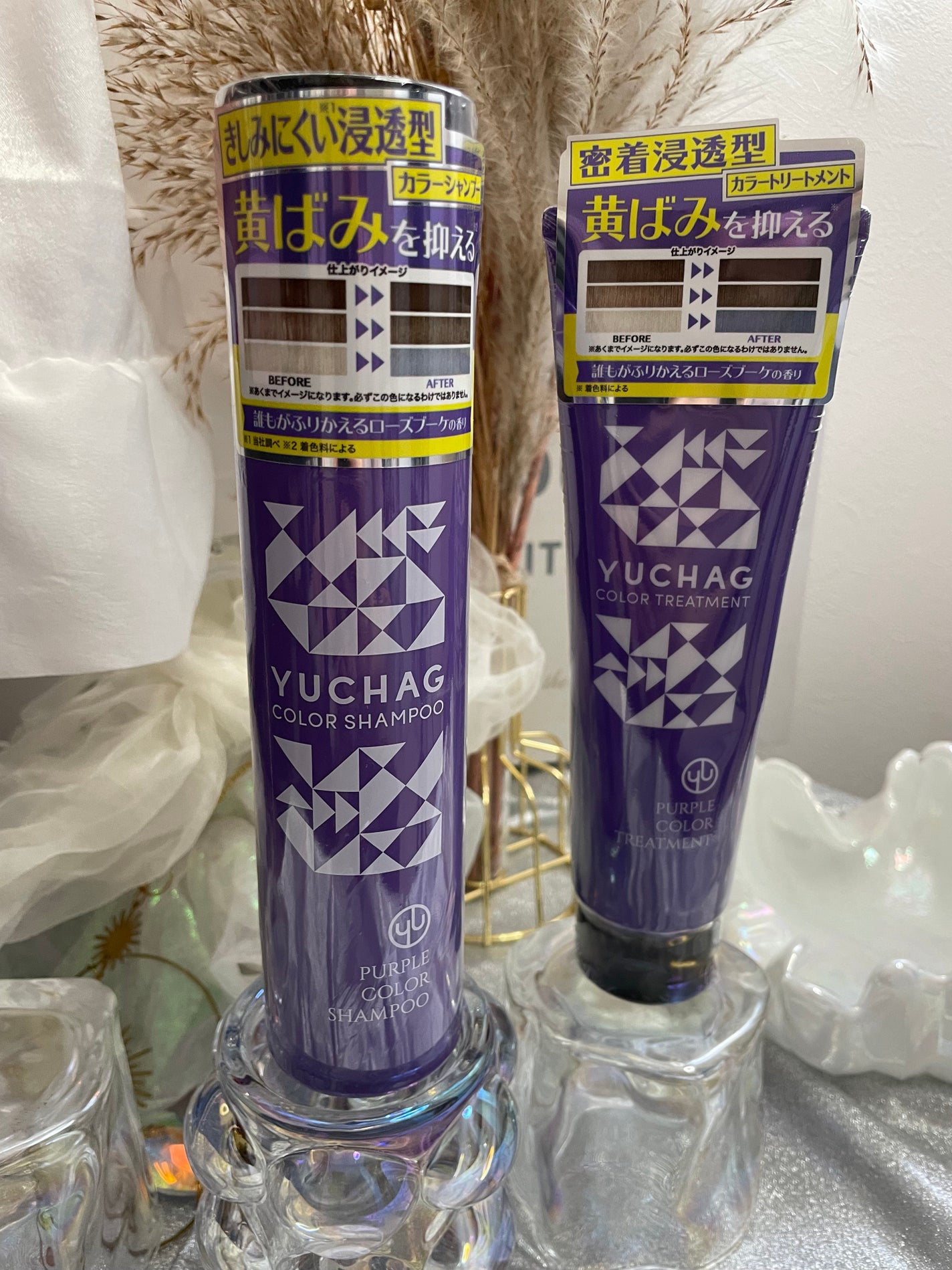 ユチャ カラーシャンプー/カラートリートメント/YUCHAG/市販シャンプーを使ったクチコミ(2枚目)