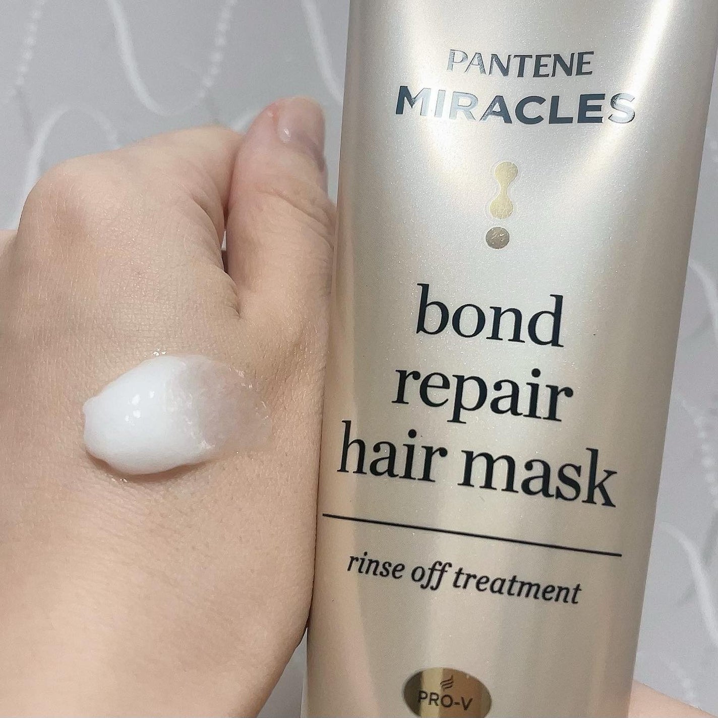 ミラクルズ ボンドリペア ヘアマスク/パンテーン/ヘアマスク・ヘアパックを使ったクチコミ(1枚目)