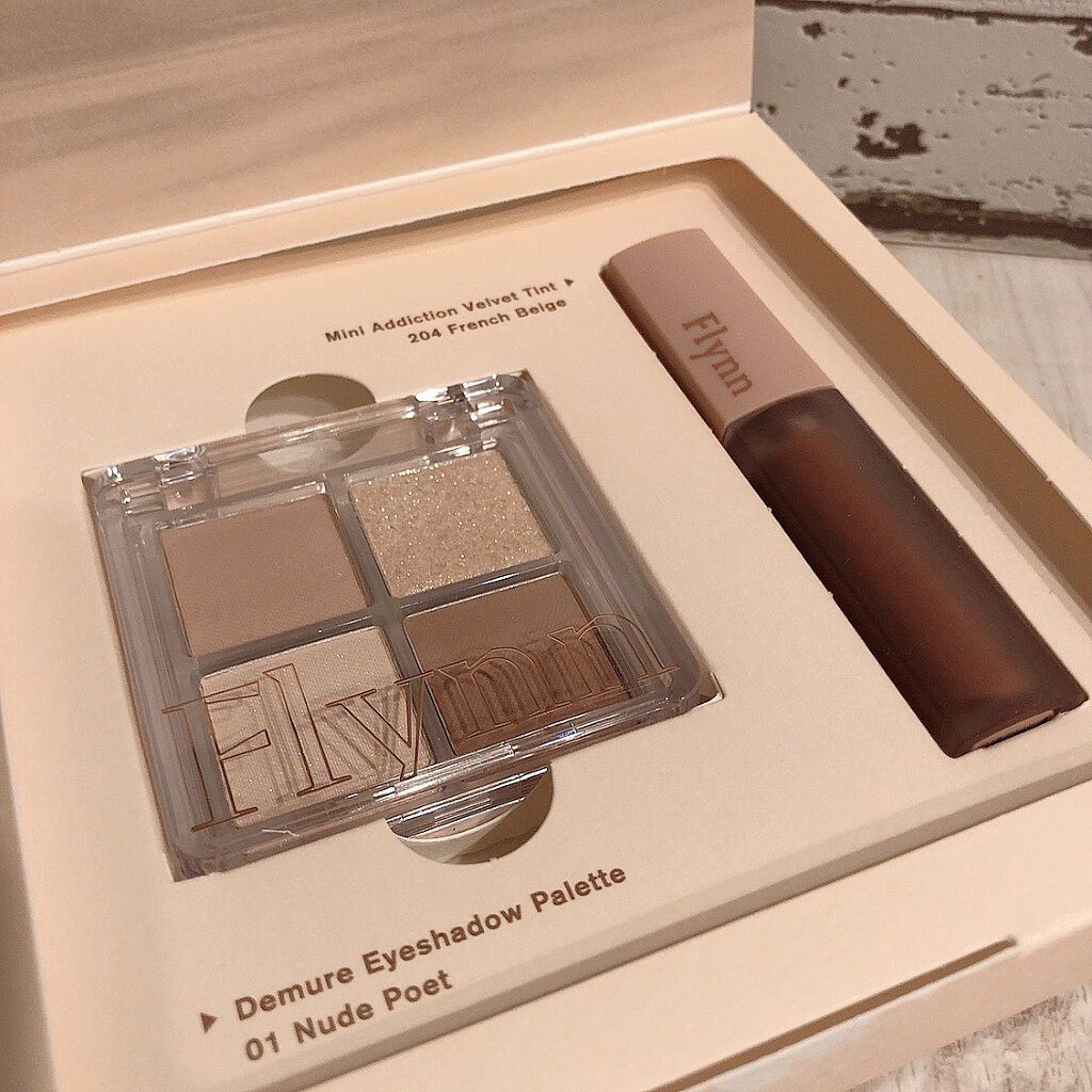 ミニヌーディーエディション/Flynn/メイクアップキットを使ったクチコミ(4枚目)