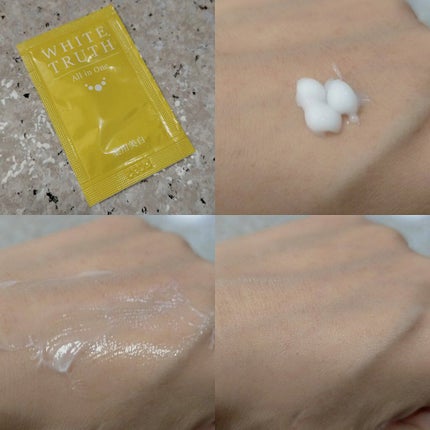 ルソイル ホワイトトゥルースのクチコミ「ホワイトトゥルースはオールインワンクリーム。化粧水、美容液、乳液、クリーム、アイクリーム、マッ.....」(1枚目)