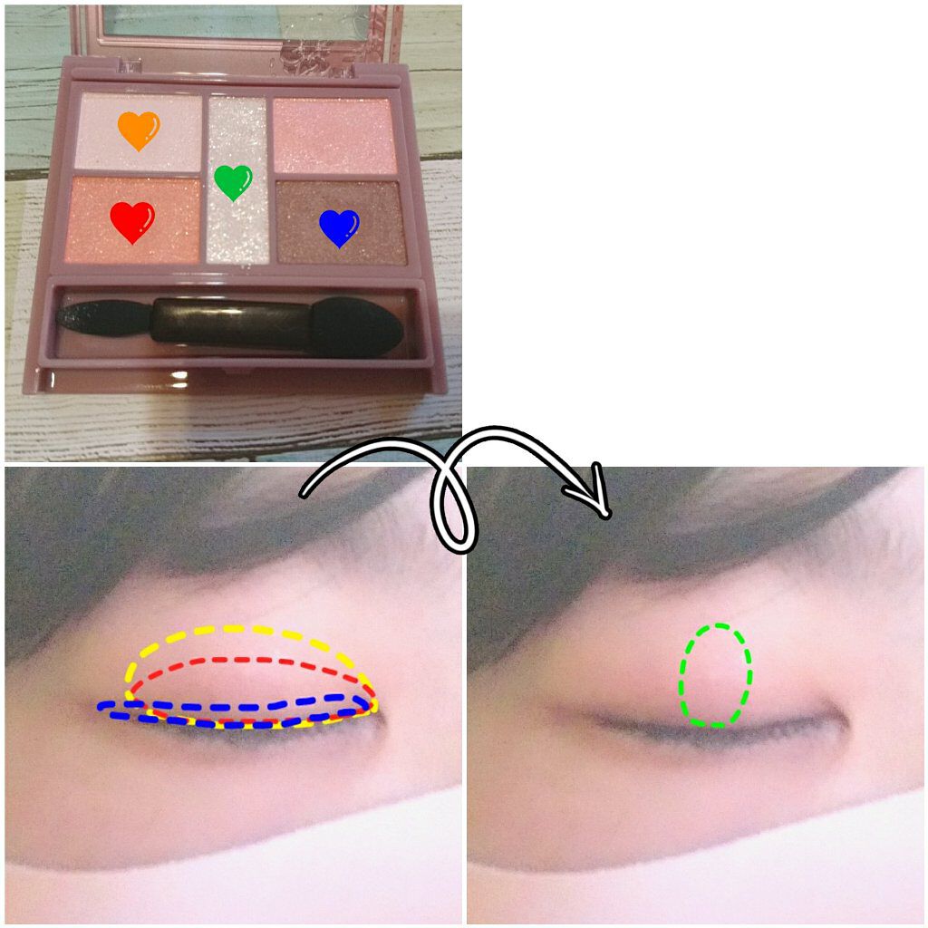 パーフェクトスタイリストアイズ/キャンメイク/アイシャドウパレットを使ったクチコミ(2枚目)