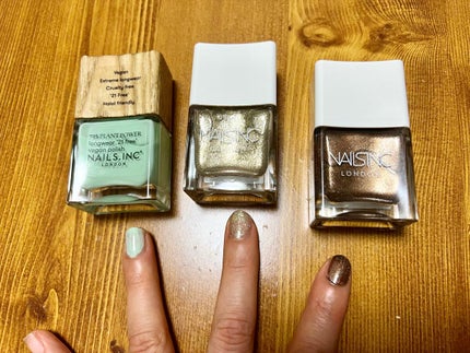 ビーチ ボトルド ネイルポリッシュ/nails inc./マニキュアを使ったクチコミ(2枚目)