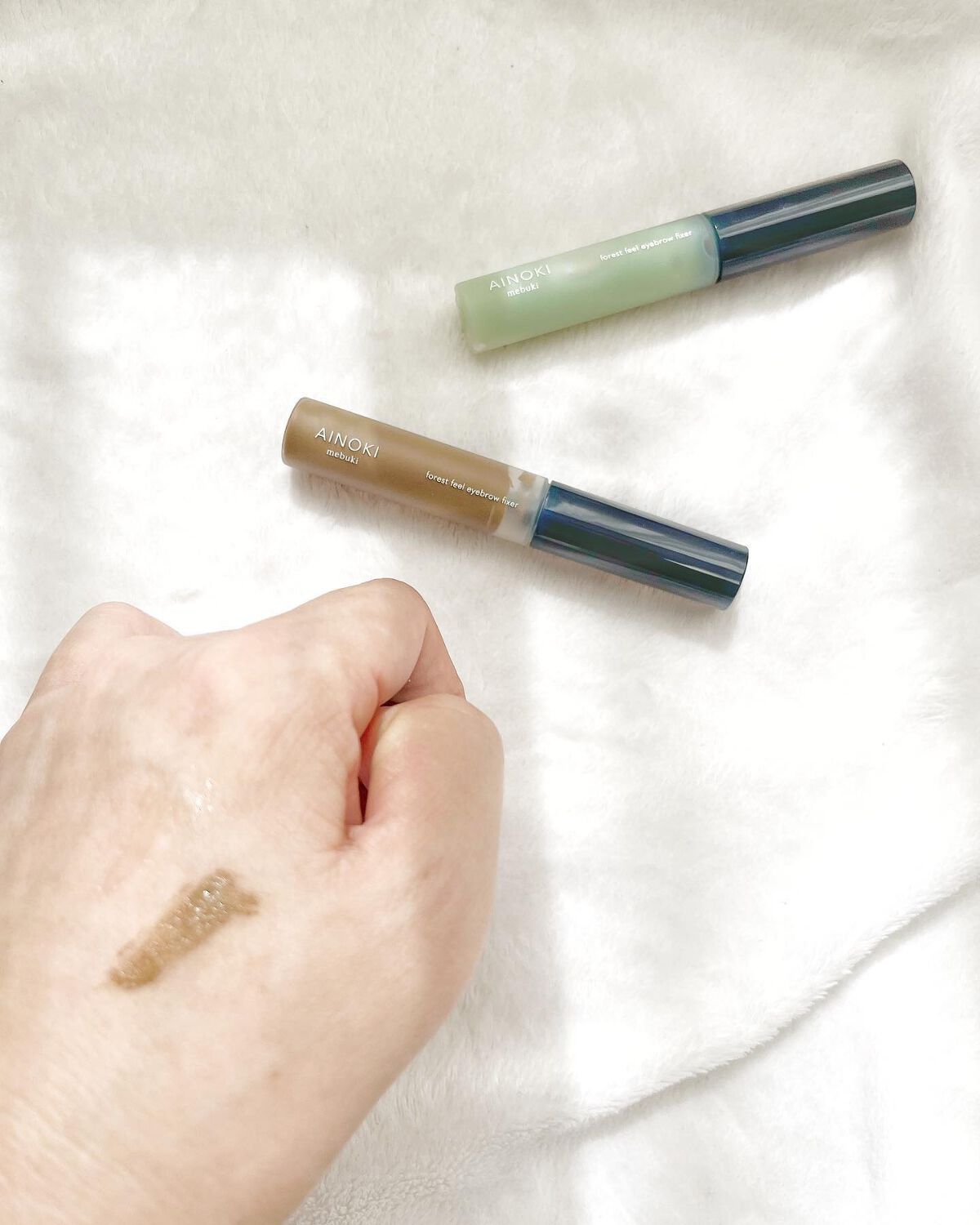 フォレスト フィール アイブロウ フィクサー/AINOKI mebuki/眉マスカラを使ったクチコミ(5枚目)