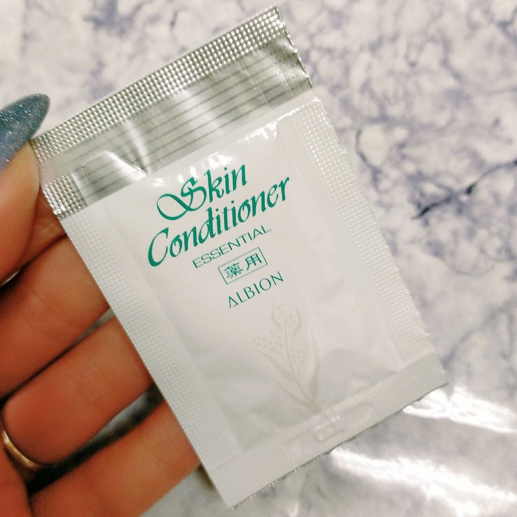 薬用スキンコンディショナーエッセンシャル N/ALBION/化粧水を使ったクチコミ(2枚目)