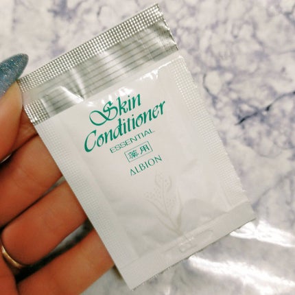 薬用スキンコンディショナーエッセンシャル N/ALBION/化粧水を使ったクチコミ(2枚目)