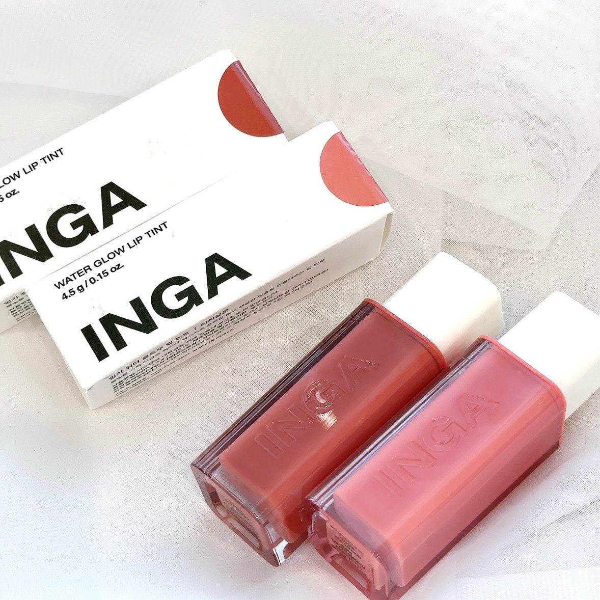 ウォーターグローリップティント/INGA/リップティントを使ったクチコミ(3枚目)
