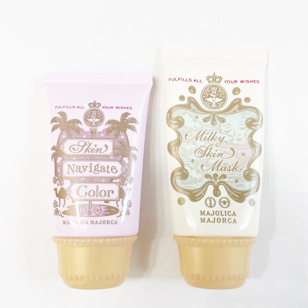 スキンナビゲートカラー/MAJOLICA MAJORCA/化粧下地を使ったクチコミ(5枚目)