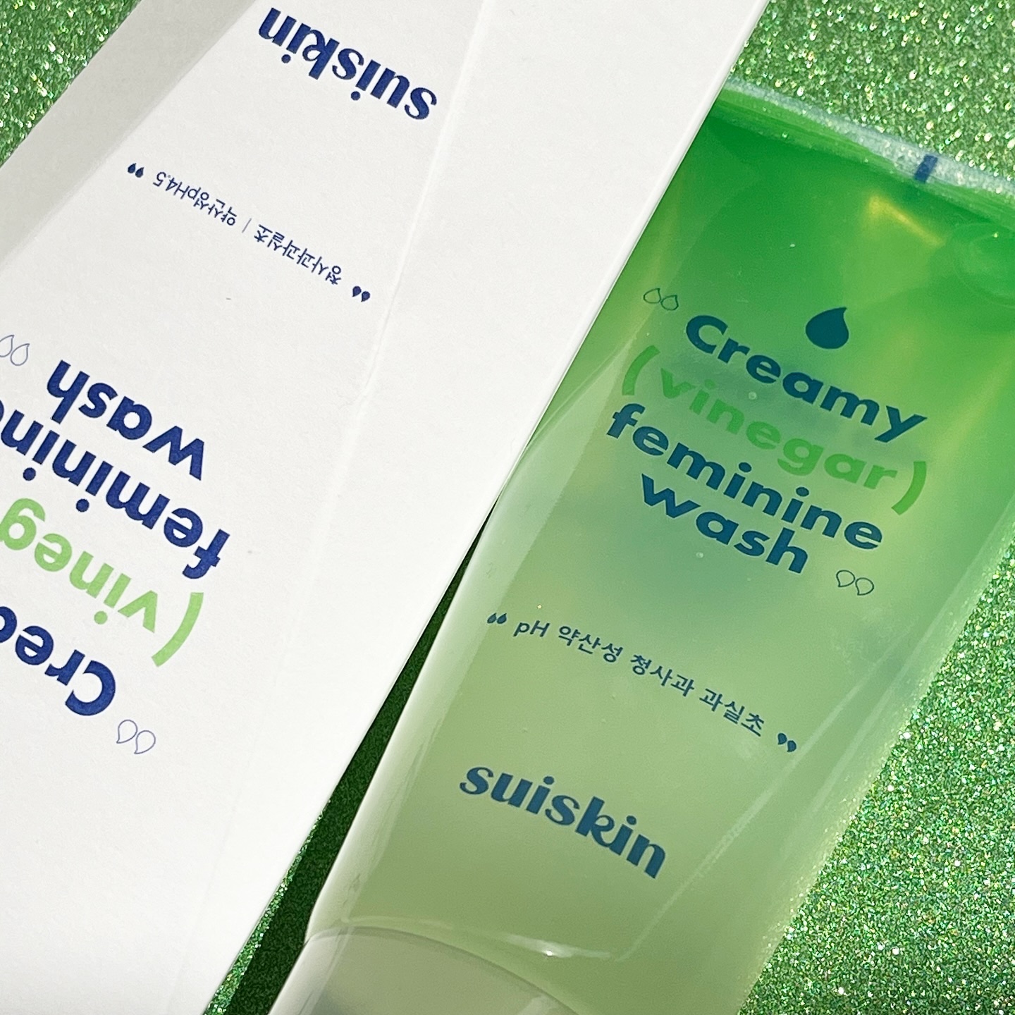 クリーミービネガーフェミニンウォッシュ/suiskin/ボディソープを使ったクチコミ（1枚目）