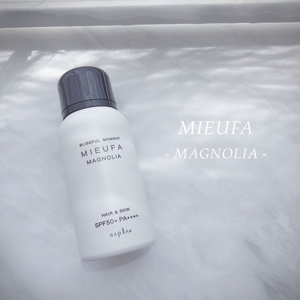 ミーファ フレグランスUVスプレー マグノリア/MIEUFA/日焼け止めミスト・スプレーを使ったクチコミ（1枚目）