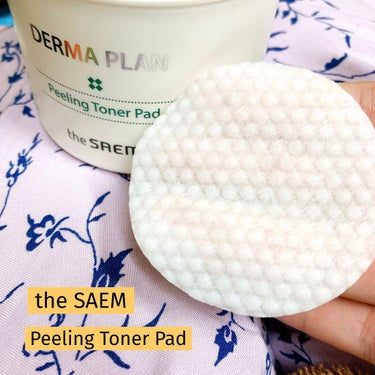 the SAEM ダーマプラン ピーリングトナーパッドのクチコミ「🙆‍♀️the SAEM Peeling Toner Pad


ピーリングのパッドをちょこち.....」（1枚目）