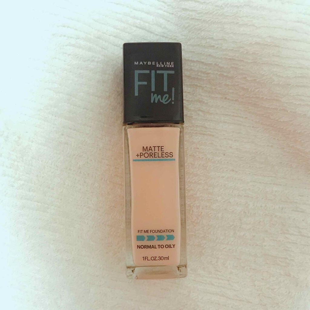 フィットミーリキッドファンデーション/MAYBELLINE NEW YORK/リキッドファンデーションを使ったクチコミ（1枚目）