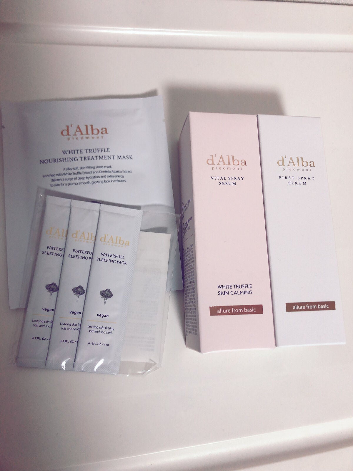 ダルバ ホワイトトリュフファーストスプレーセラム/ダルバ/ミスト状化粧水を使ったクチコミ(2枚目)