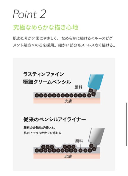 「密着アイライナー」極細クリームペンシル/デジャヴュ/ペンシルアイライナーを使ったクチコミ(5枚目)