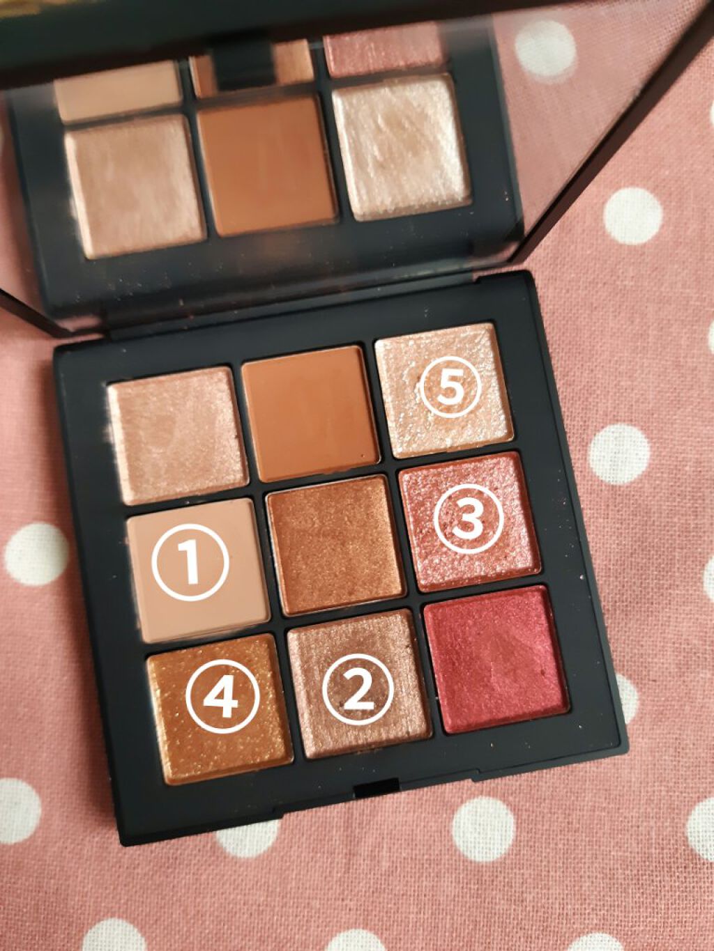 サマーソルスティス アイシャドーパレット/NARS/アイシャドウパレットを使ったクチコミ(3枚目)