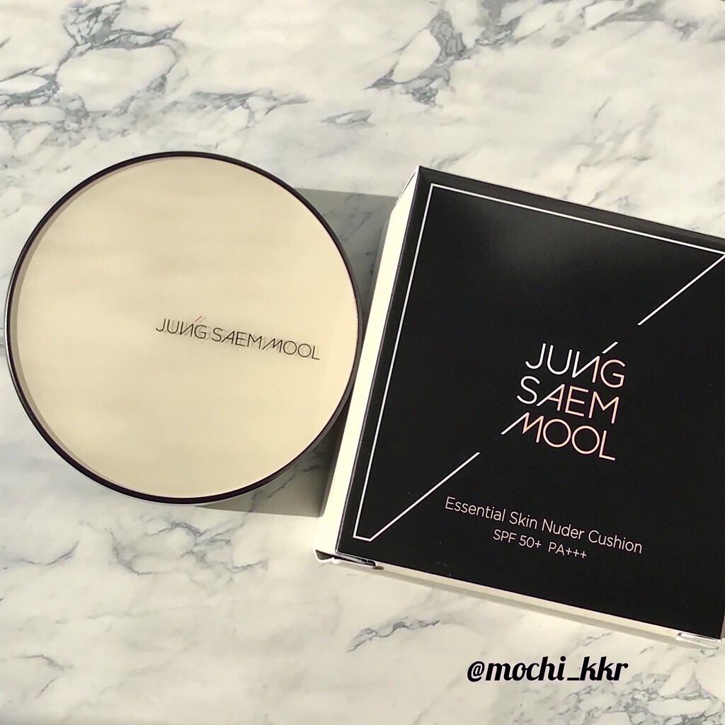 エッセンシャル スキン ヌーダー クッション/JUNG SAEM MOOL/クッションファンデーションを使ったクチコミ（2枚目）