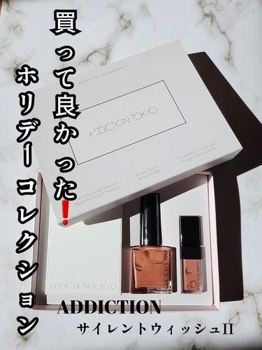 ホリデー アディクション　サイレント ウィッシュⅡ /ADDICTION/メイクアップキットを使ったクチコミ（1枚目）