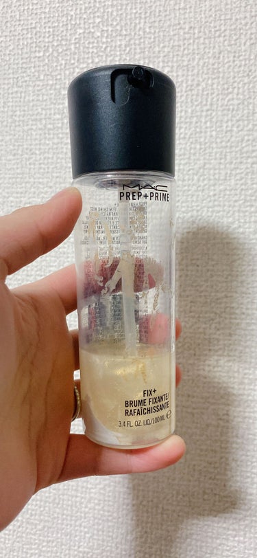 プレップ プライム フィックス+ ゴールドライト／ピンクライト/M・A・C/ミスト状化粧水を使ったクチコミ（1枚目）