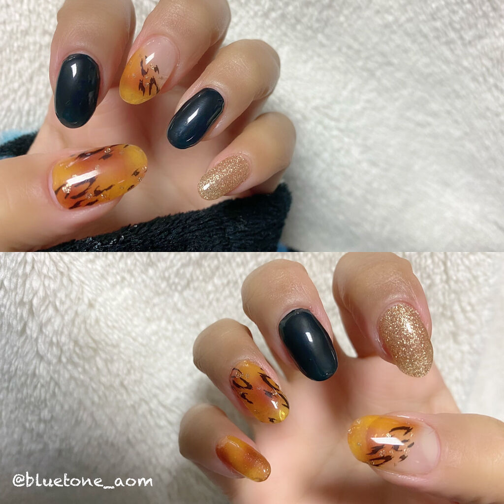 ジェルネイル（ライト対応）/セリア/ジェルネイルを使ったクチコミ（2枚目）