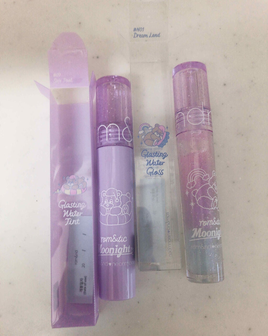 グラスティングウォーターティント/rom&nd/リップティントを使ったクチコミ(2枚目)