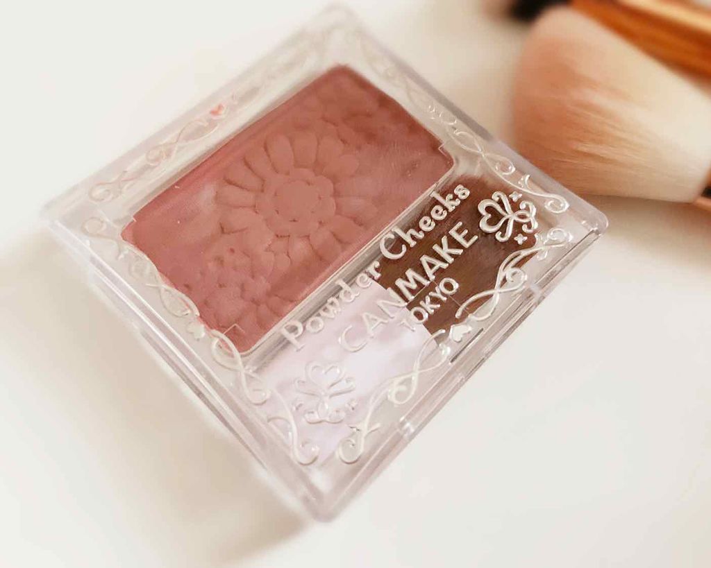 【旧品】パウダーチークス/キャンメイク/パウダーチークを使ったクチコミ(1枚目)