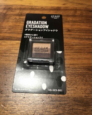 UR GLAM　GRADATION EYESHADOW/U R GLAM/パウダーアイシャドウを使ったクチコミ（1枚目）