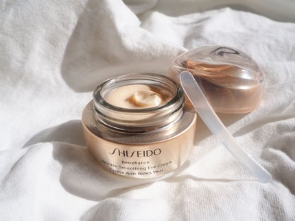 ベネフィアンス リンクル スムージング アイクリーム N/SHISEIDO/アイケア・アイクリームを使ったクチコミ(2枚目)