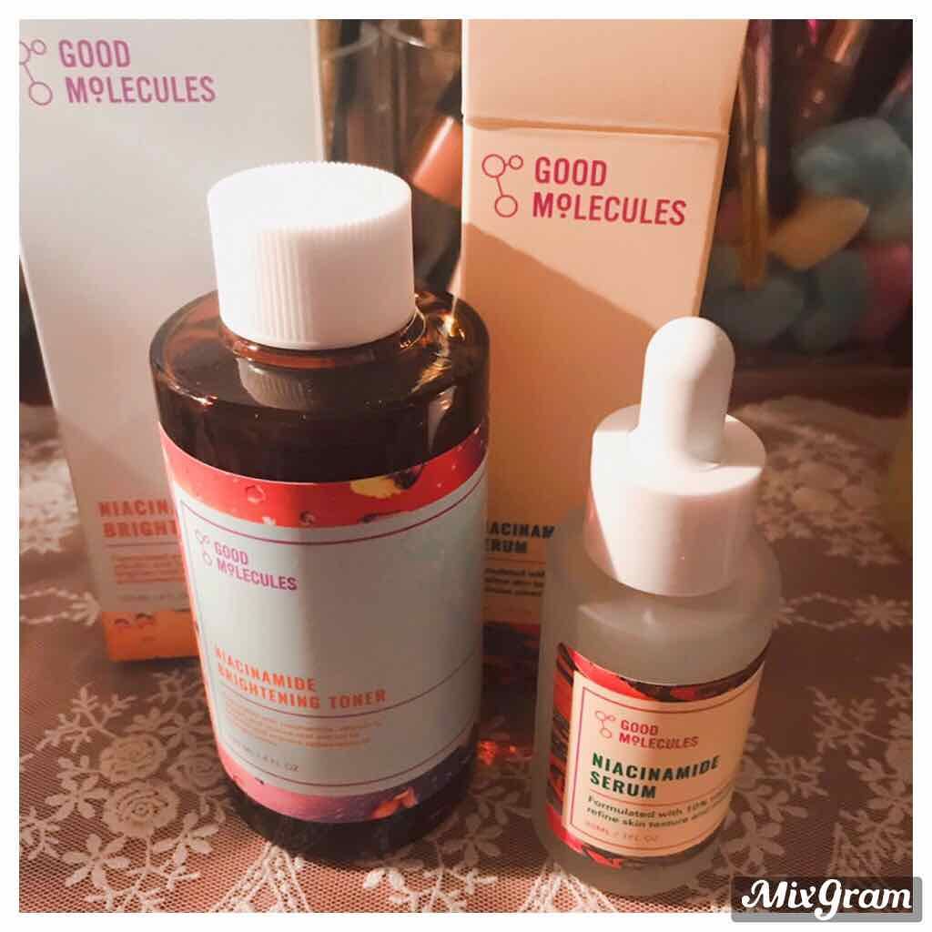 Niacinamide Texture & Pore Refining Set/Good Molecules/化粧水を使ったクチコミ(2枚目)