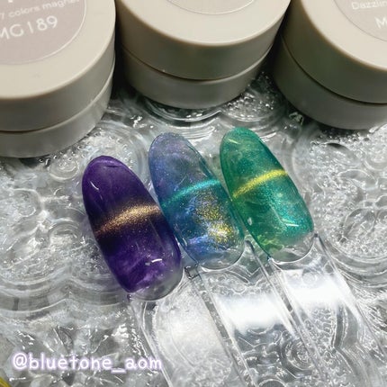 Dazzling magnet/Beach/ジェルネイルを使ったクチコミ(6枚目)