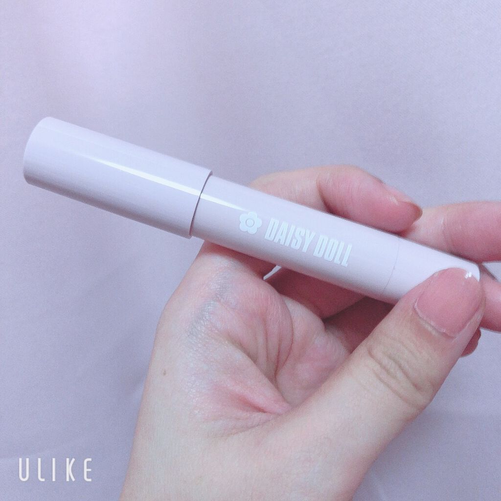 デュアル カラー スティック PK-01（ローズピンク）/DAISY DOLL by MARY QUANT/スティックアイシャドウを使ったクチコミ（2枚目）