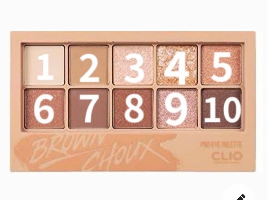 プロ アイ パレット/CLIO/アイシャドウパレットを使ったクチコミ(1枚目)