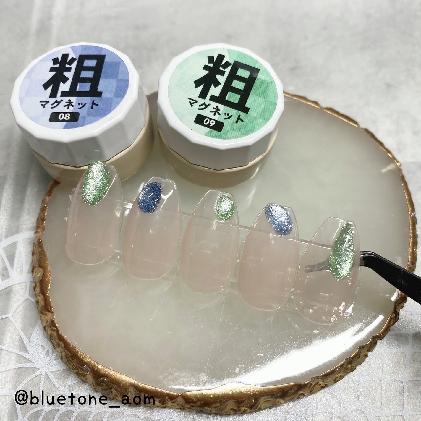 アイシングジェルネイル/セリア/ジェルネイルを使ったクチコミ(4枚目)